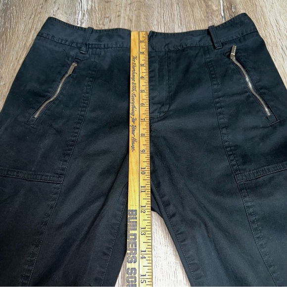 Polo Ralph Lauren Golf Womens Chino Pants Size 6 Black Flat Front Zipper Pockets - Picture 13 of 13